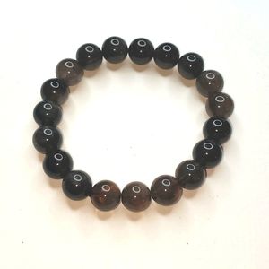 *designer natural Dragon Scale Agate bead bracelet